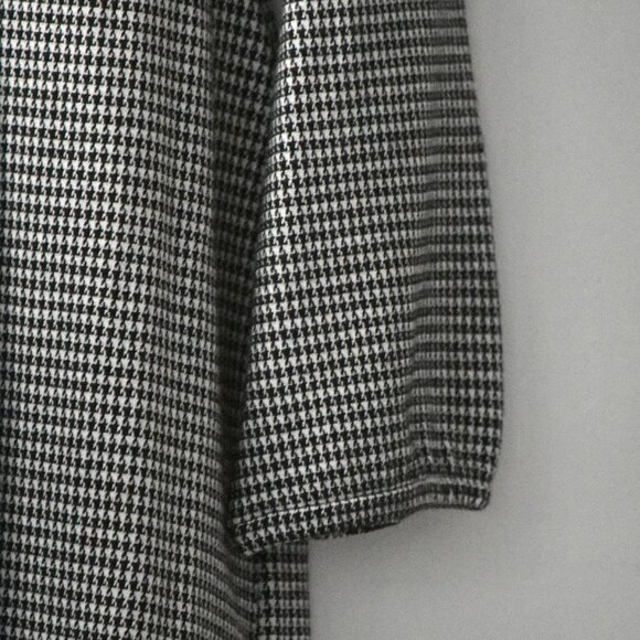 NWT Houndstooth Dress - S - baloon sleeve & pockets - Picture 9 of 15